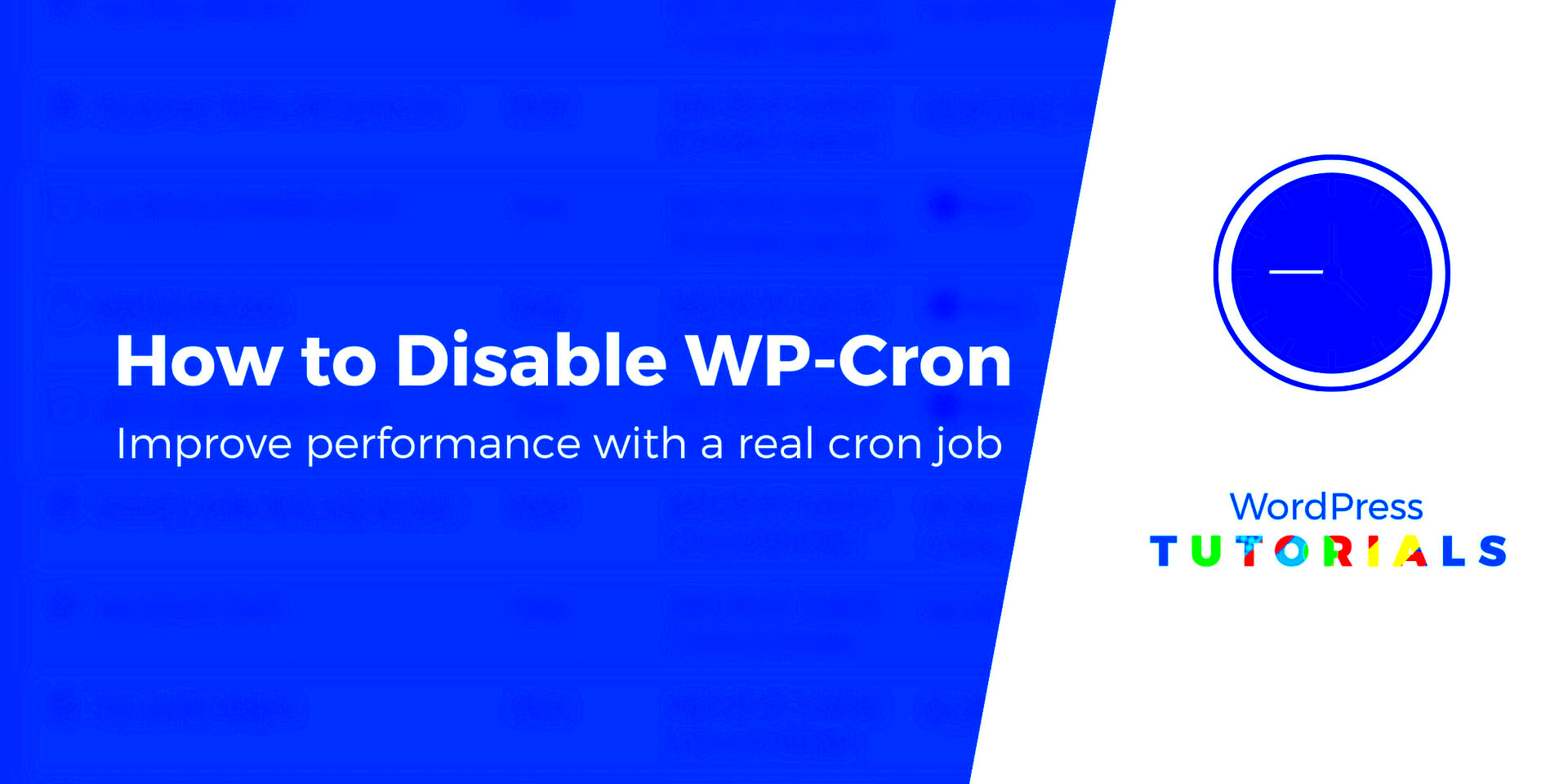 How to Disable wpcron in WordPress and Use a Real Cron Job Instead