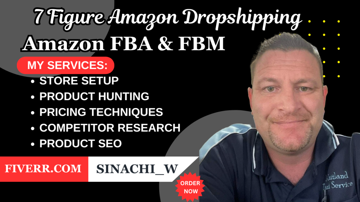 I Will Build Amazon FBA and FBM Dropshipping Store with Online Arbitrage Product Hunting