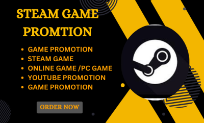 I Will Promote Steam, Roblox, and Sandbox Games to Attract More Gamers and Boost Visibility