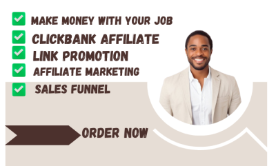 I Will Clickbank Affiliate Link Promotion, Affiliate Marketing Clickbank Link Promotion