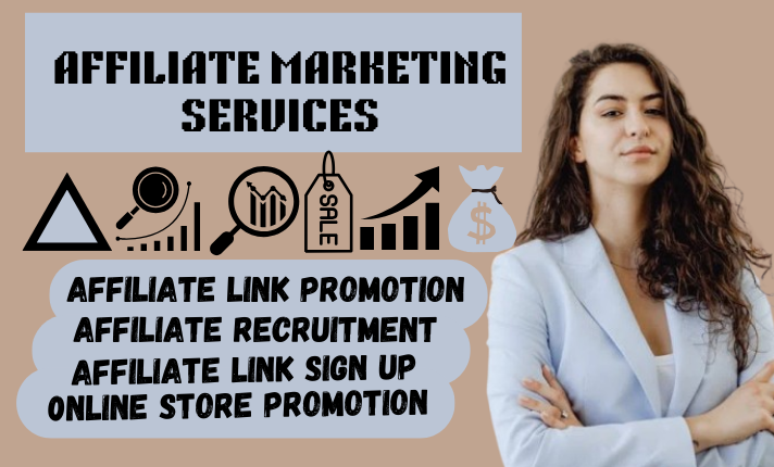 I Will Provide Affiliate Link Promotion, Affiliate Recruitment, Affiliate Link Signup and Leads