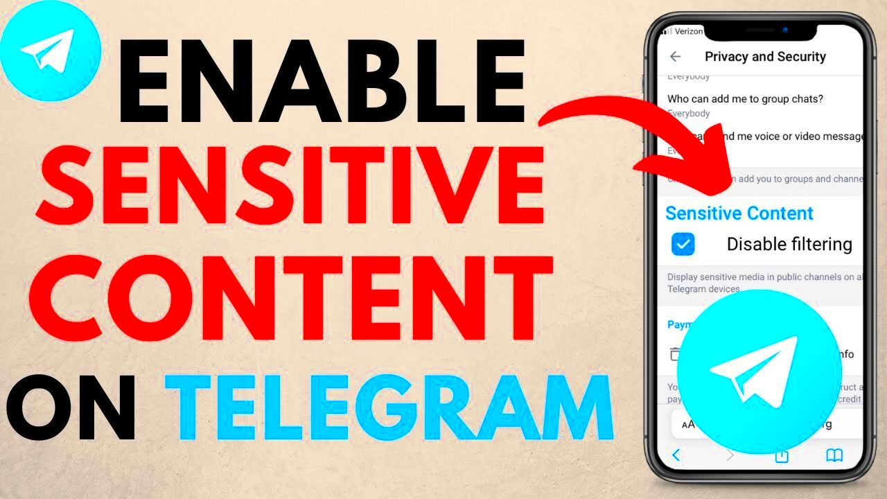 How to Enable Sensitive Content on Telegram  Fix Cannot Be Displayed 