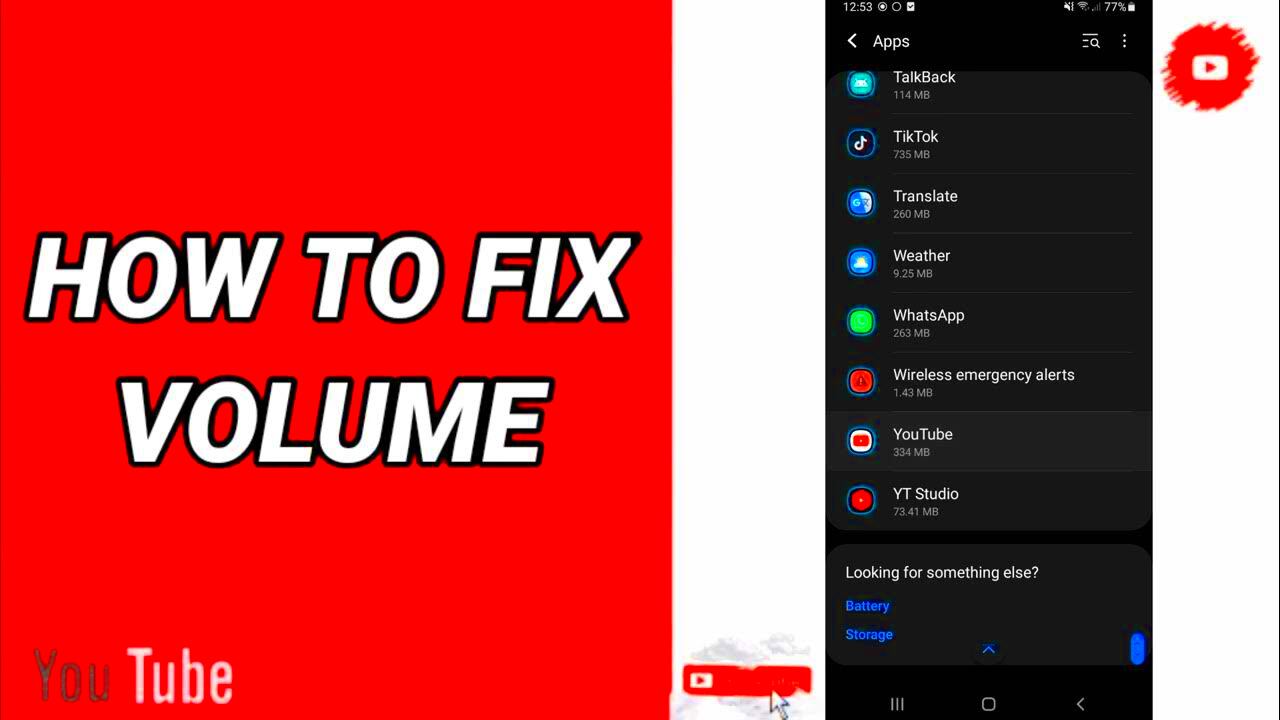 How To Fix Volume On YouTube App  YouTube