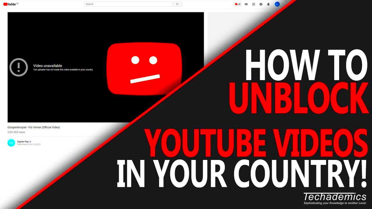 How To Watch YouTube Videos BLOCKED In Your Country  Tutorial  YouTube