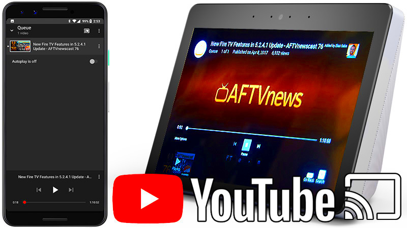 How to cast YouTube to the Amazon Echo Show from an iPhone or Android 