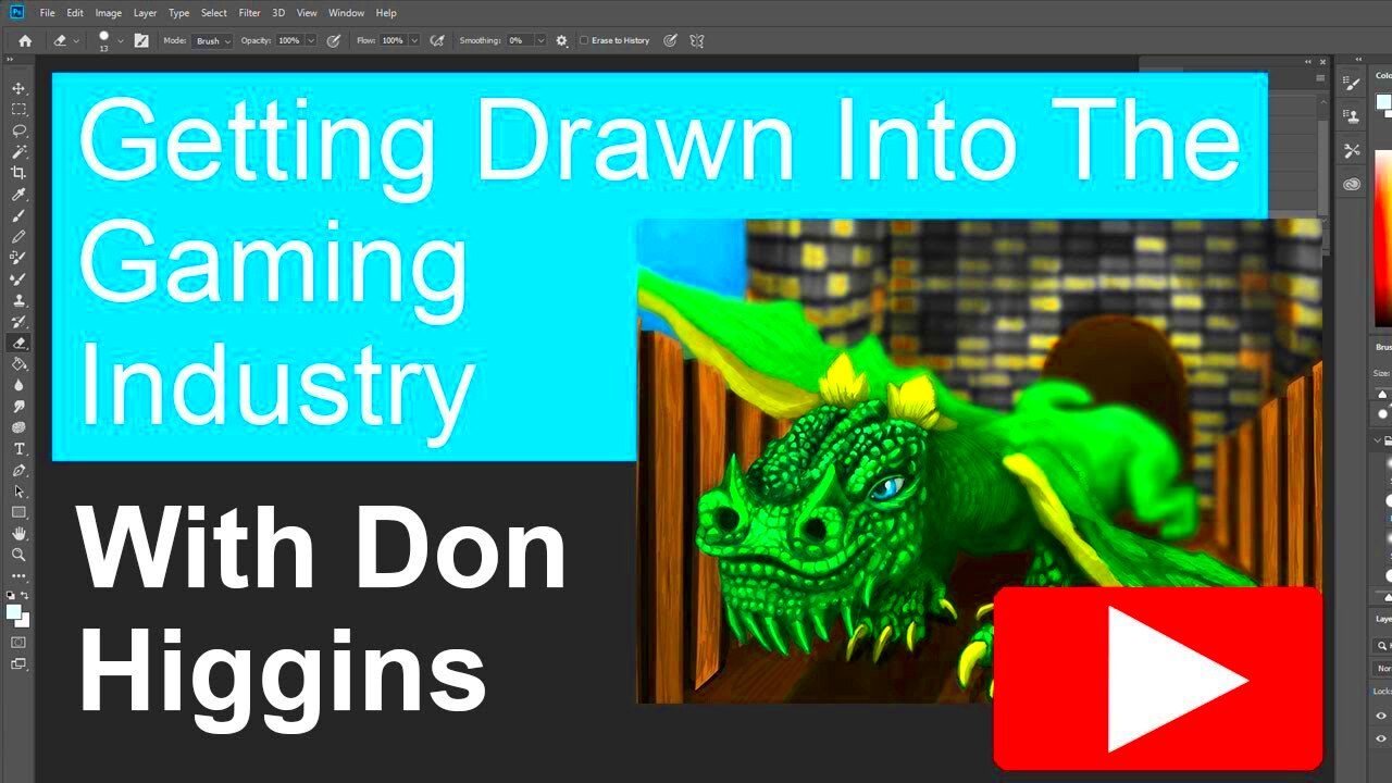 Getting Drawn Into The Gaming Industry With Don Higgins  YouTube