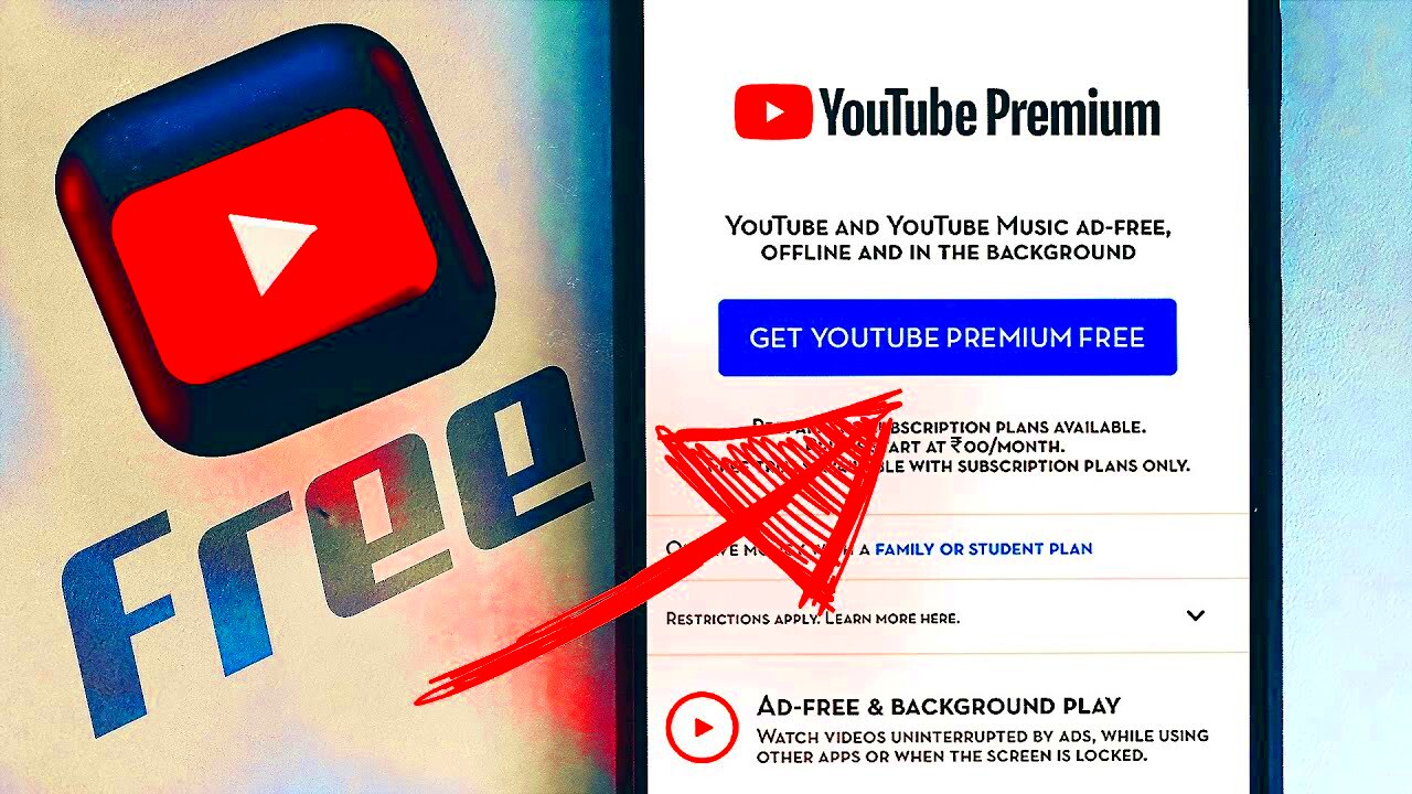 How to unlock YouTube Premium Features  YouTube Premium Features Free 