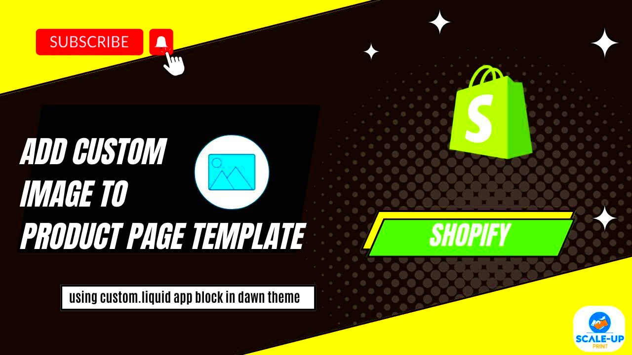 Display image in Product Template using Customliquid block Shopify 