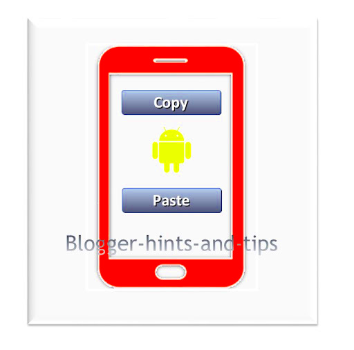 How to copy and paste a website address on an Android smartphone 