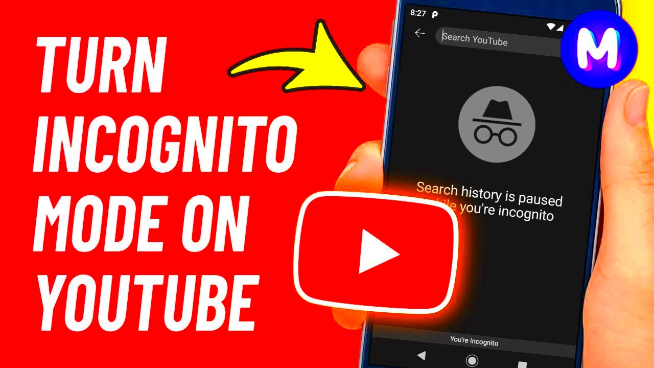 How to TURN ON INCOGNITO MODE on Youtube  How to Go Incognito in 