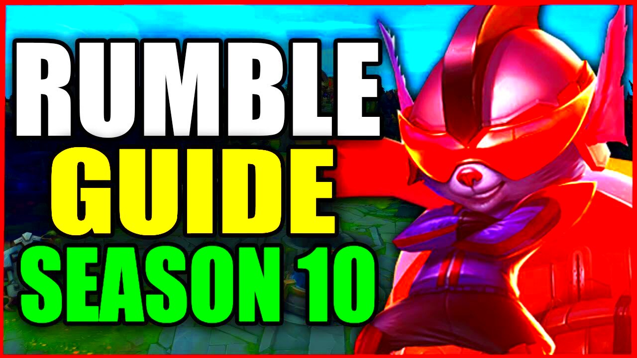 How to Play RUMBLE for BEGINNERS Best Build Runes Season 10 S10 