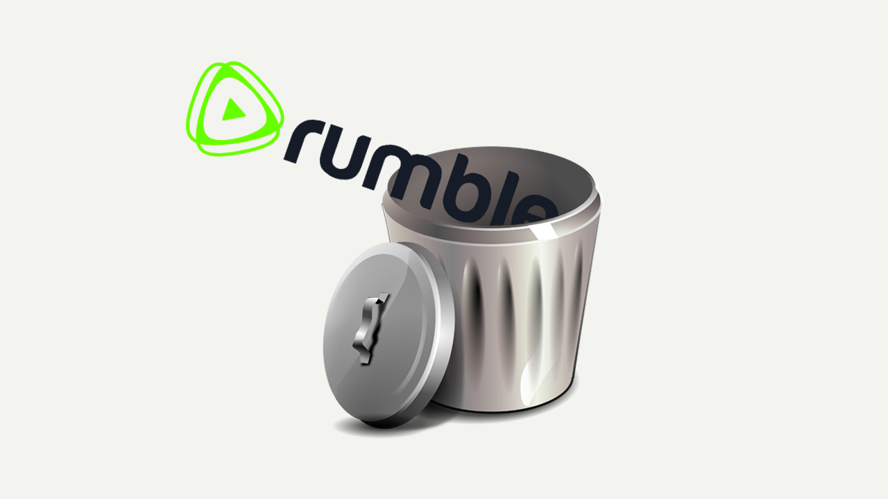 How to Delete Videos Channels and Accounts on Rumble