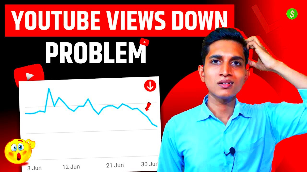 Views Down Problem On Youtube  How To Solve Youtube Views Down Problem 