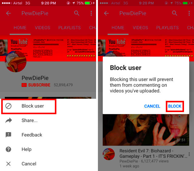 How to Block a YouTube Channel Guide  Beebom