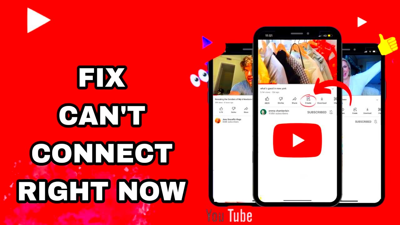 How To Fix And Solve YouTube Cant Connect Right Now  Final Solution 