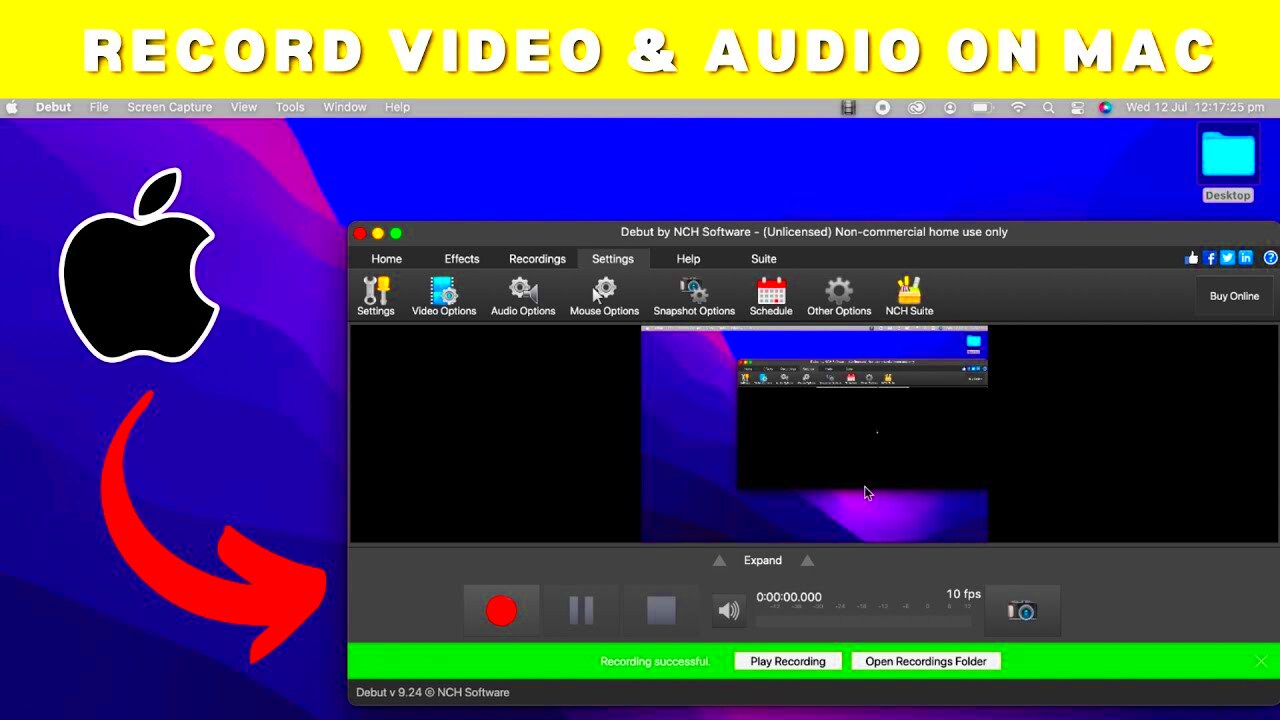 How To Record Video and Audio On Mac  YouTube