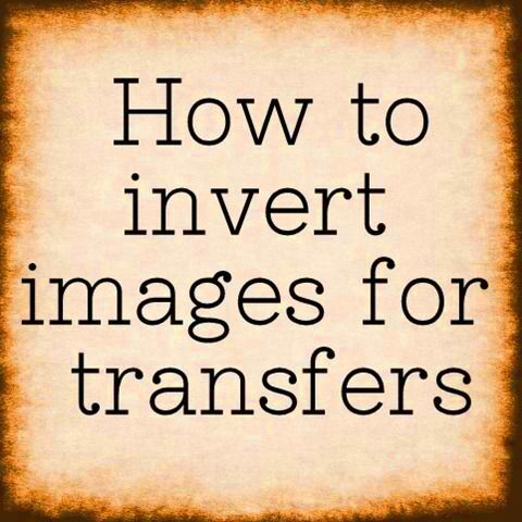 How to reverse images for transfers  Wax paper transfers Transfer 