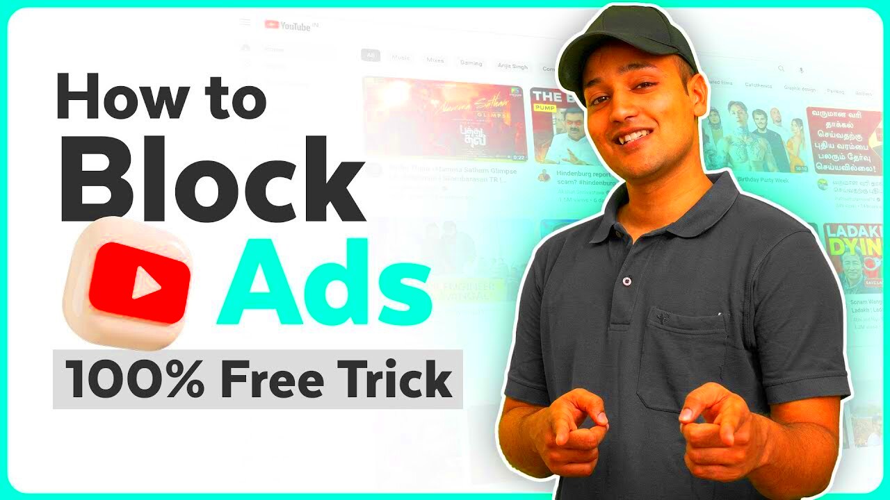 How to Block YouTube ads for Free  2024  YouTube