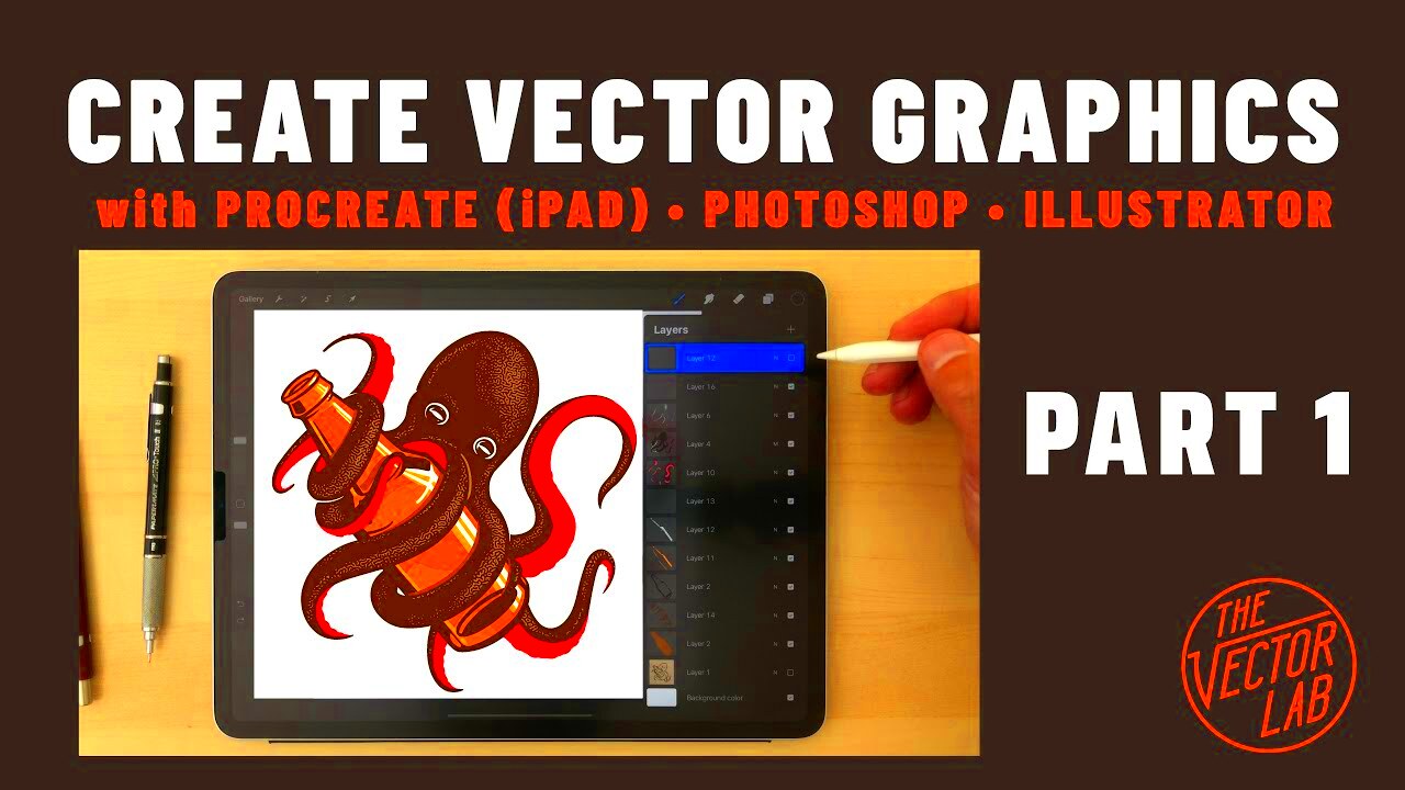 How to Create Vector Graphics Tutorial Part 1  YouTube