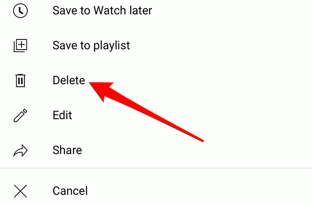 YouTube How to Delete a Short