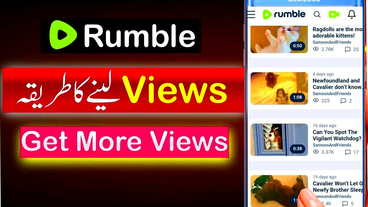 How To Get Views On Rumble  How To Viral Video On Rumble  Increase 