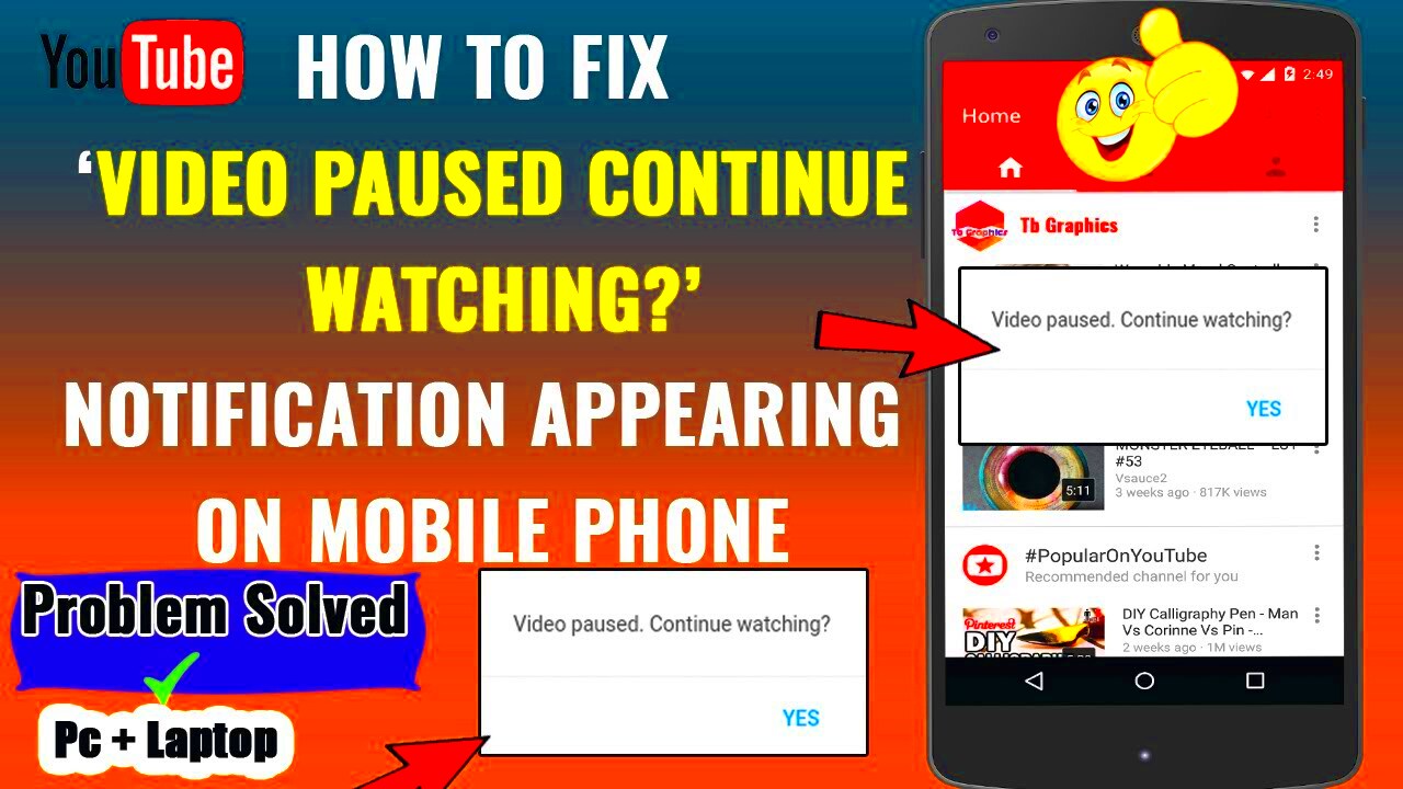 How to fix Youtube Video Automatic Pause Problem on Mobile  Automatic 