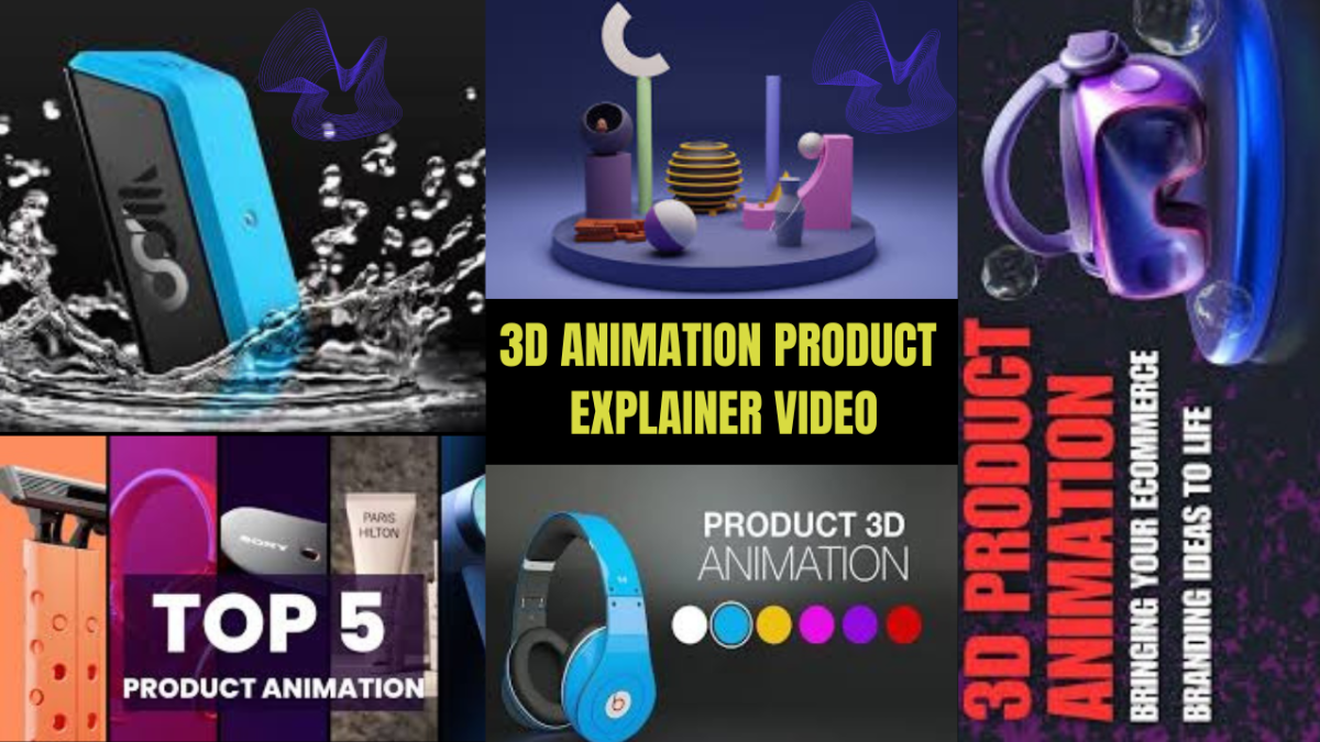 I will create 3d video animation, product video