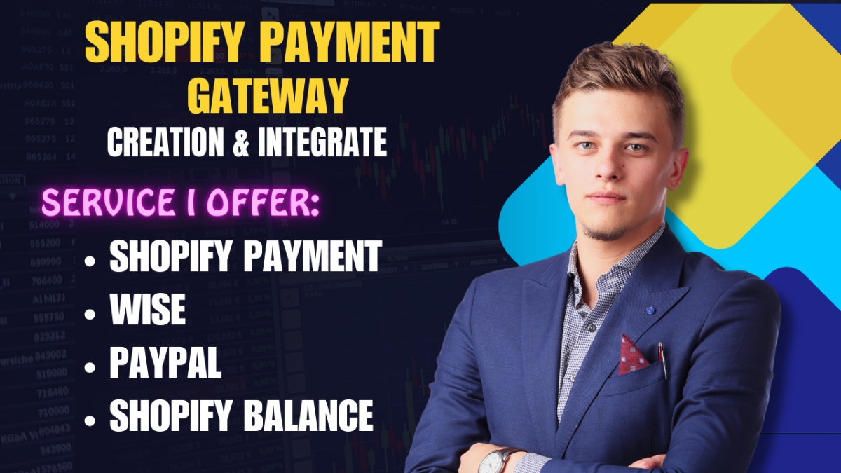 I Will Create and Integrate Shopify Payment Gateway with PayPal