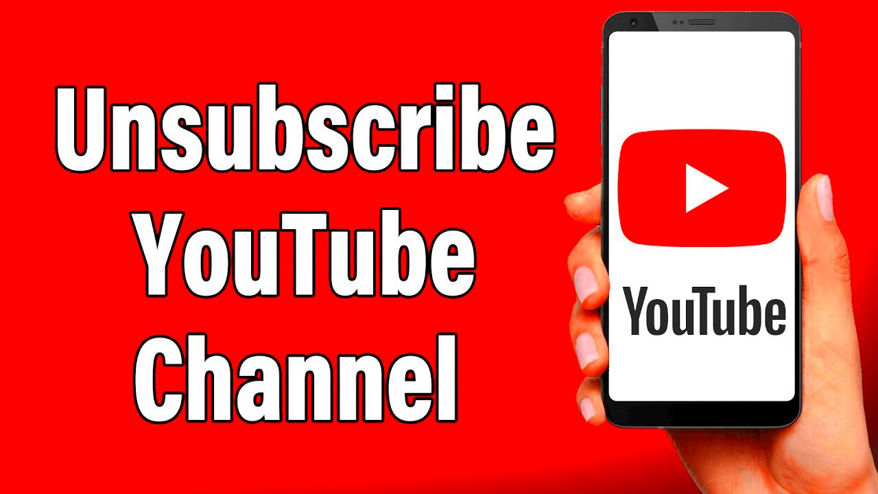 How To Unsubscribe From YouTube Channel 2022  Delete Remove YouTube 