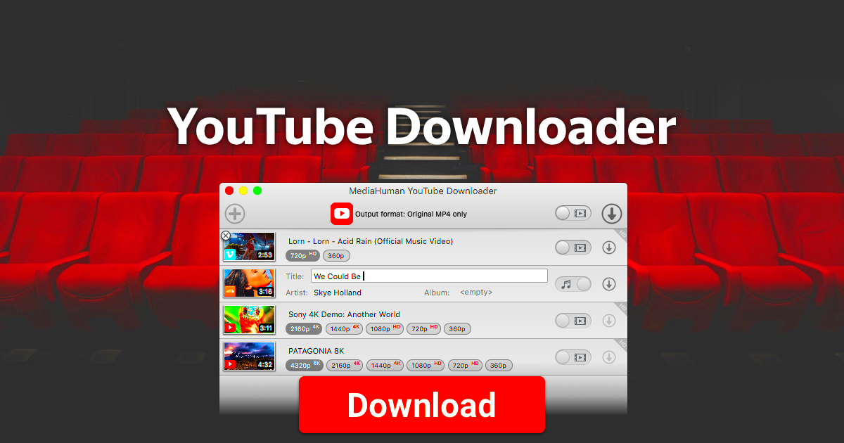 MediaHuman YouTube Downloader  featurerich app to download online 