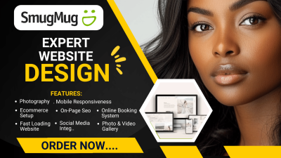 I Will Design a Responsive SmugMug Website, SmugMug Redesign, Photography Website