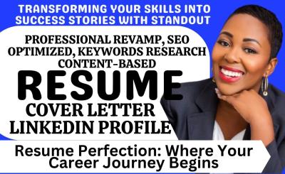 I Will Craft a Winning CV, Resume, Cover Letter, and Enhance Your LinkedIn Profile