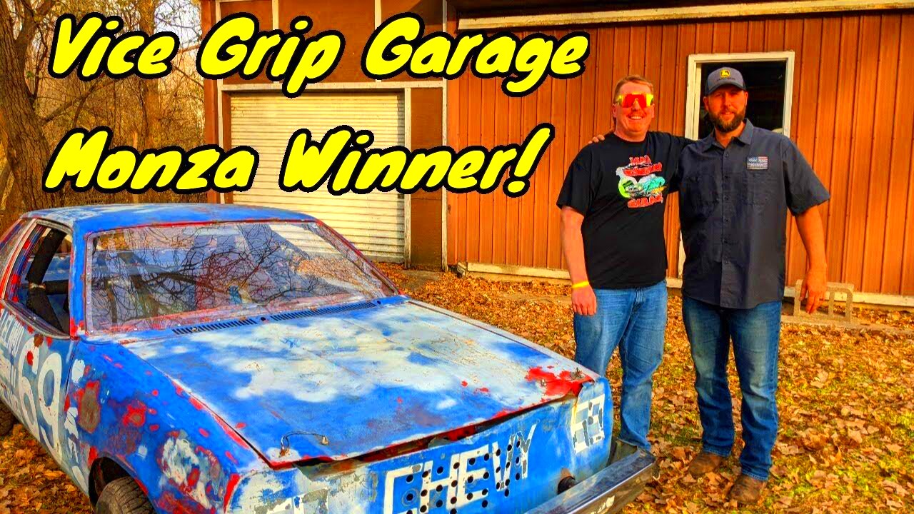 Vice Grip Garage Monza Rescue Giveaway winner picks up free race car 