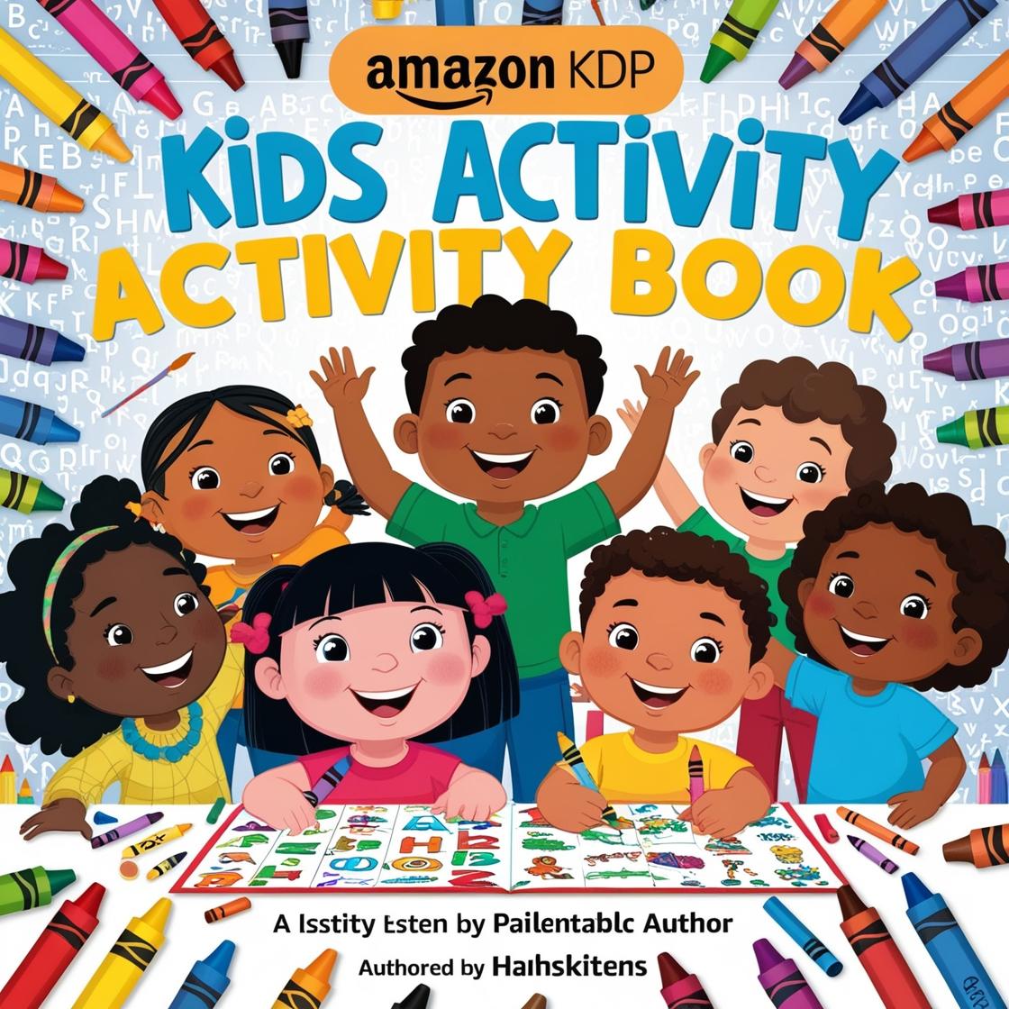 I Will Design Activity Coloring Pages for Amazon KDP Coloring Book