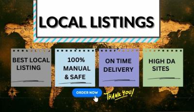 Create 150 Best Local Listings to Rank Your Business