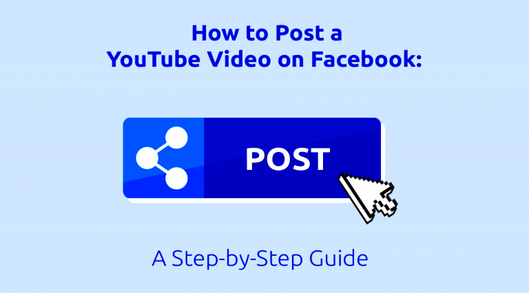 How to Post a YouTube Video on Facebook A StepbyStep Guide  Glue Up