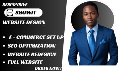 I Will Build Showit Website Design and Redesign, Customize Your Showit Template