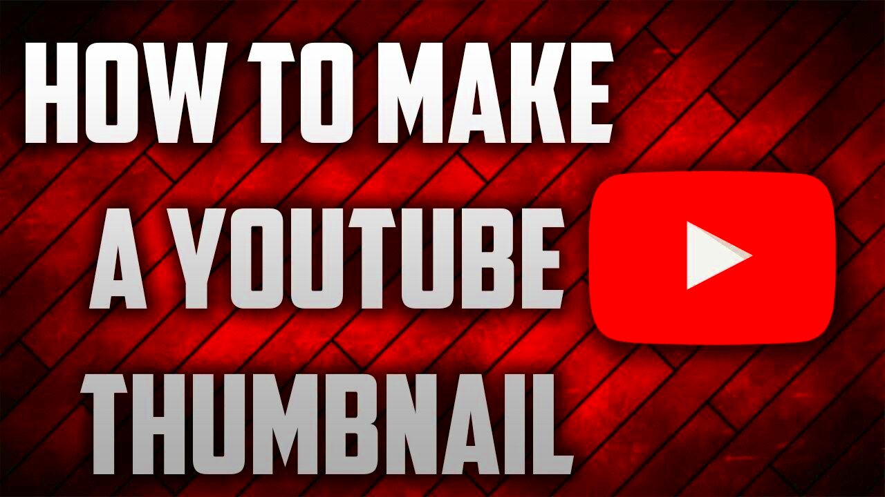 How to Make a Youtube Thumbnail with Photoshop   YouTube