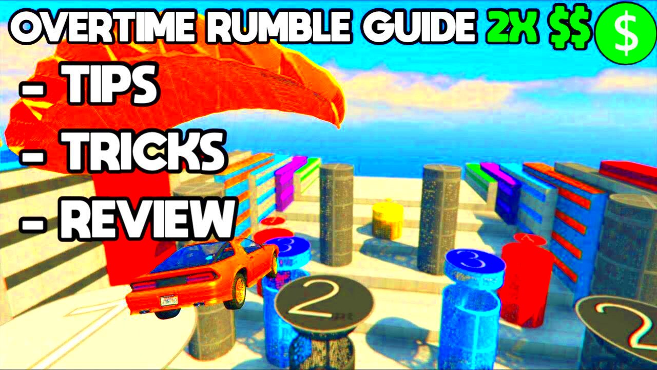 GTA 5 Online Overtime Rumble Guide  How To Play Overtime Rumble 