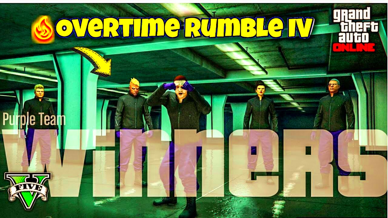 Overtime Rumble GTA 5 Online GTA 5 Online Advisory Mode  GTA 5 