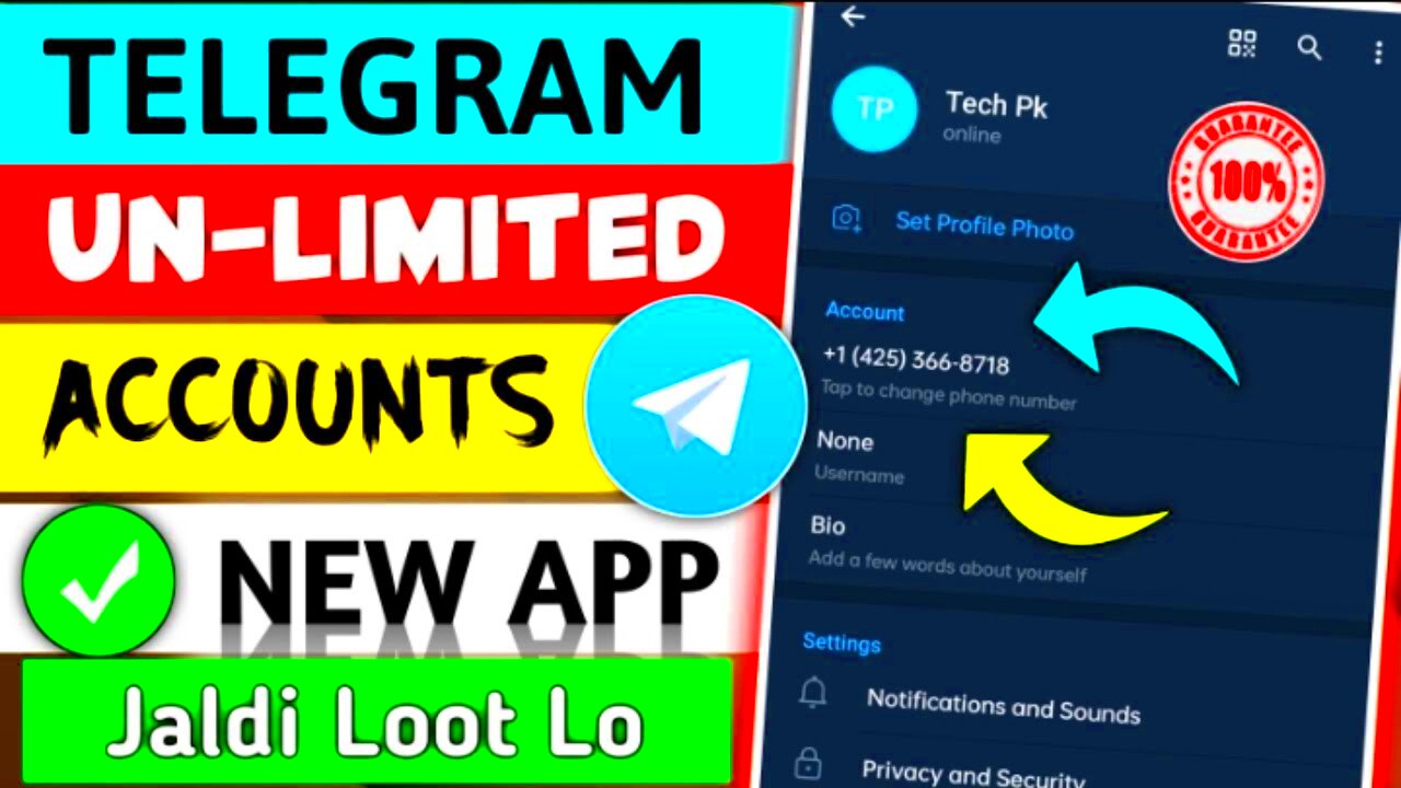 How to create Telegram Account without phone number FKE Telegram 