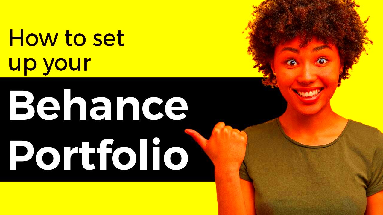 How to set up your Behance portfolio  YouTube