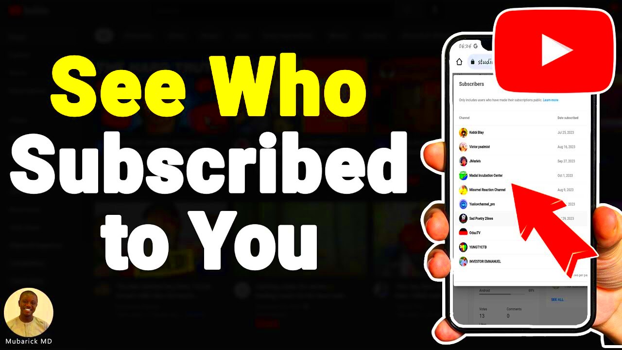 How to See Who Subscribed to You on YouTube  Full Guide  YouTube