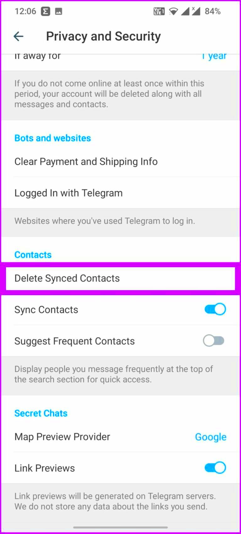 How to Delete Telegram Contacts on iPhone Android or PC  Guiding Tech