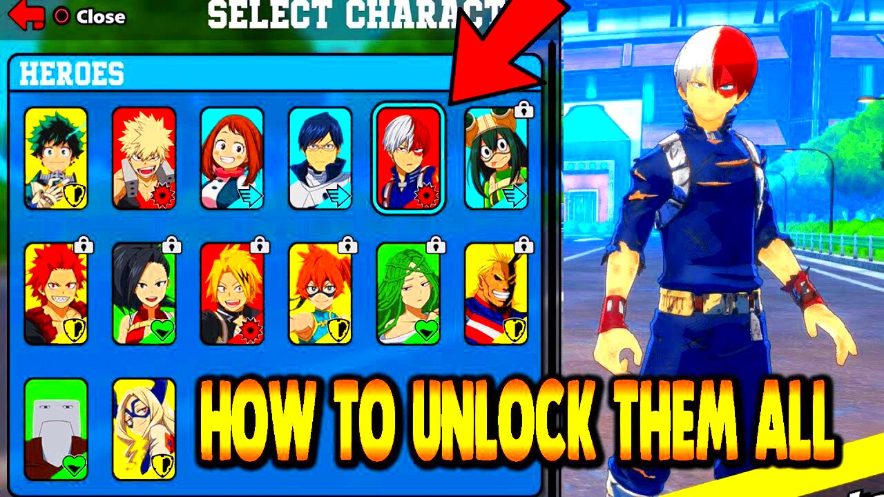 How To Unlock ALL RARE Characters FAST My Hero Ultra Rumble  YouTube