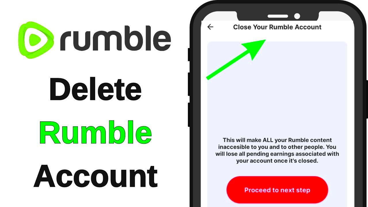 How to Delete Rumble Account Permanently Quick  Easy  YouTube