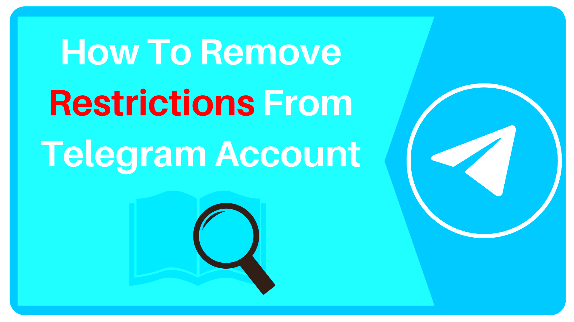 How To Remove Restrictions From Telegram Account  Telegram360Net