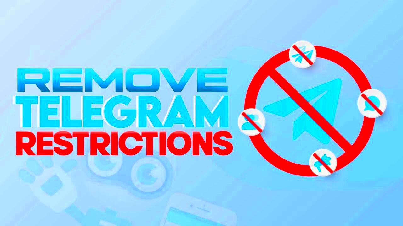 How To Remove Telegram Restrictions FAST  YouTube