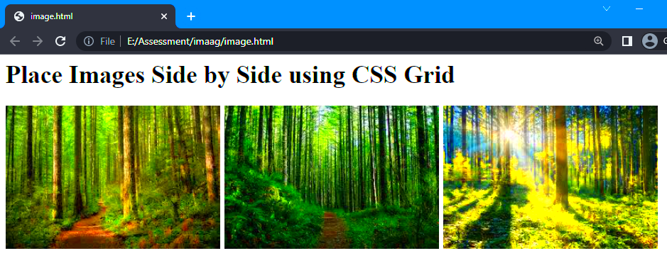 3 Easy Ways to Place Images Side by Side in HTML  CSS  DevsDayru