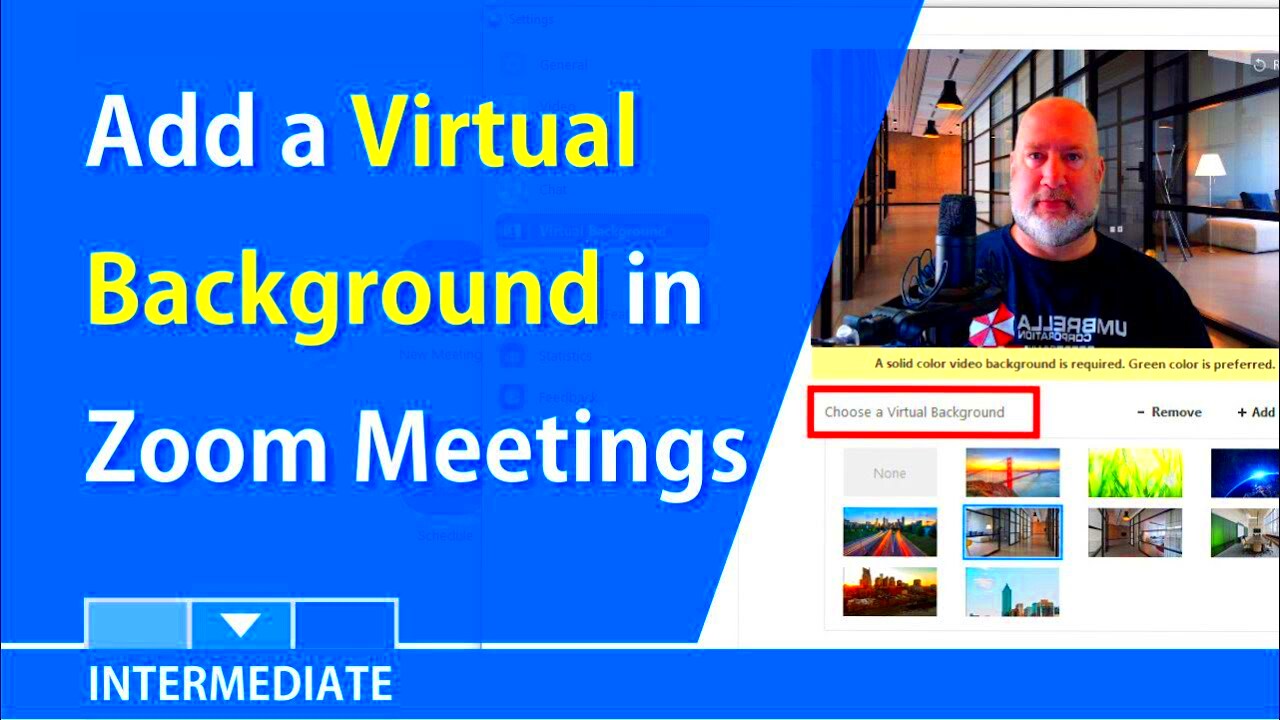 Use a virtual background with Zoom Meetings or RingCentral by Chris 